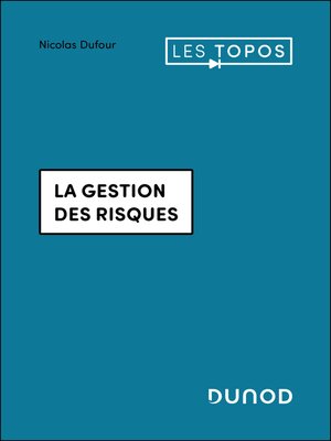 cover image of La gestion des risques